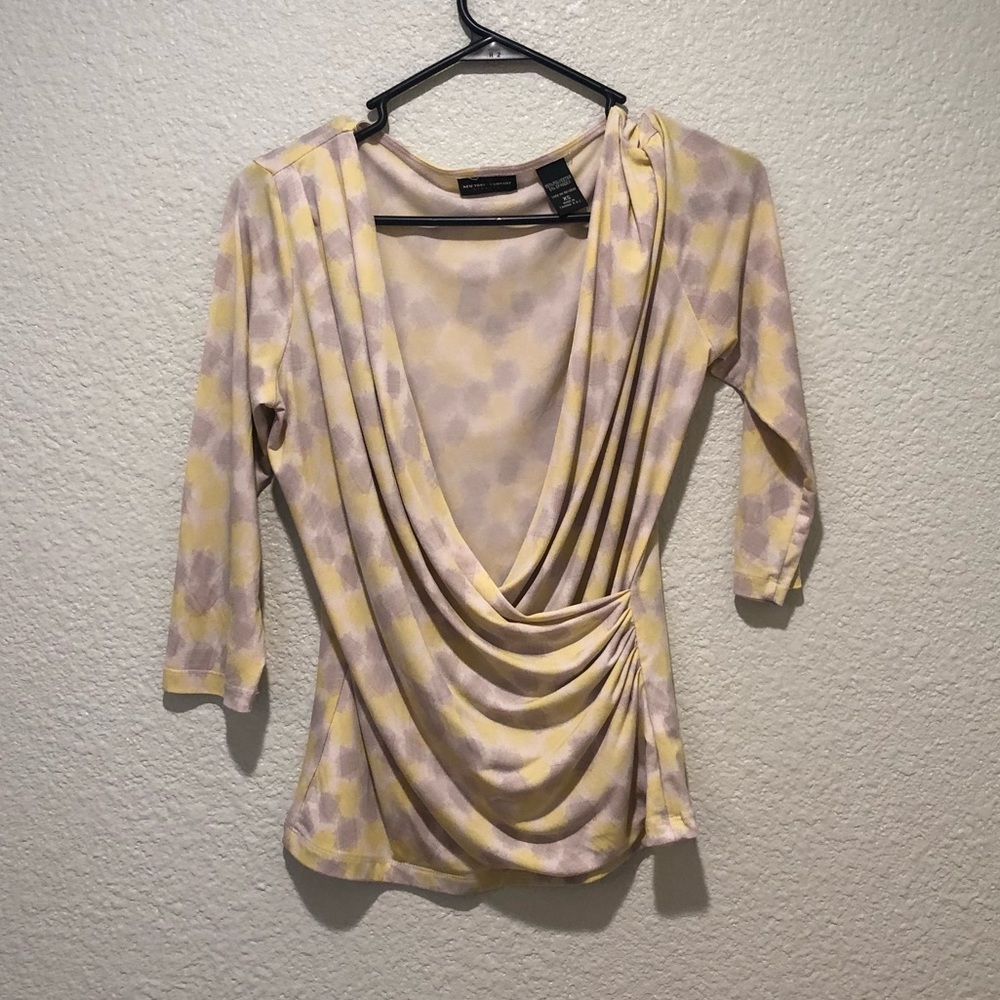 Nice blouse. New York and company